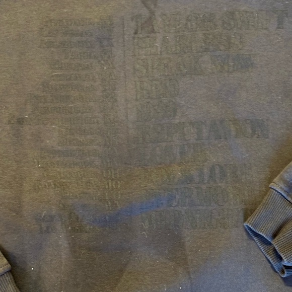 Taylor Swift Eras Tour Black Hoodie Size XS - Picture 3 of 4